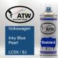 Preview: Volkswagen, Inky Blue Pearl, LC5X / 8J: 400ml Sprühdose, von ATW Autoteile West.